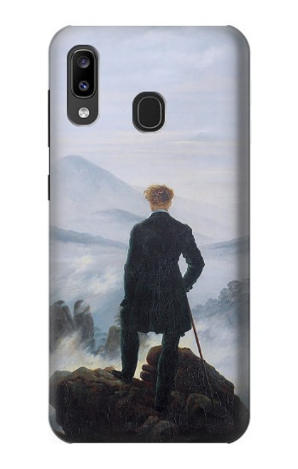 W3789 Wanderer above the Sea of Fog Funda Carcasa Case y Caso Del Tirón Funda para Samsung Galaxy A20, Galaxy A30