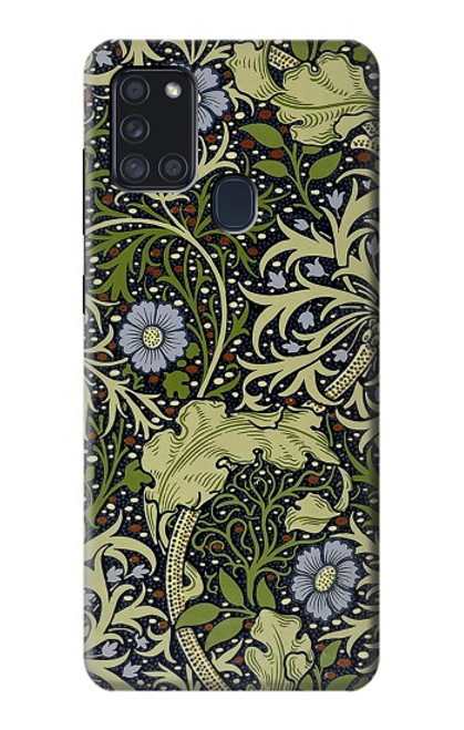 W3792 William Morris Funda Carcasa Case y Caso Del Tirón Funda para Samsung Galaxy A21s