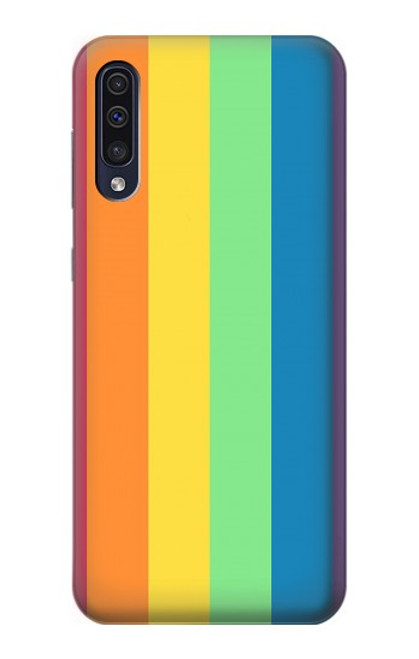W3699 LGBT Pride Funda Carcasa Case y Caso Del Tirón Funda para Samsung Galaxy A50