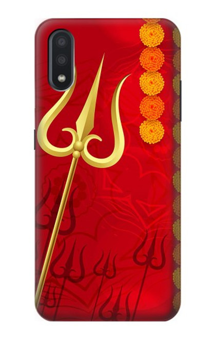 W3788 Shiv Trishul Funda Carcasa Case y Caso Del Tirón Funda para Samsung Galaxy A01