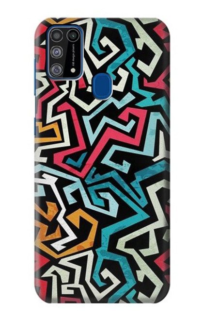 W3712 Pop Art Pattern Funda Carcasa Case y Caso Del Tirón Funda para Samsung Galaxy M31