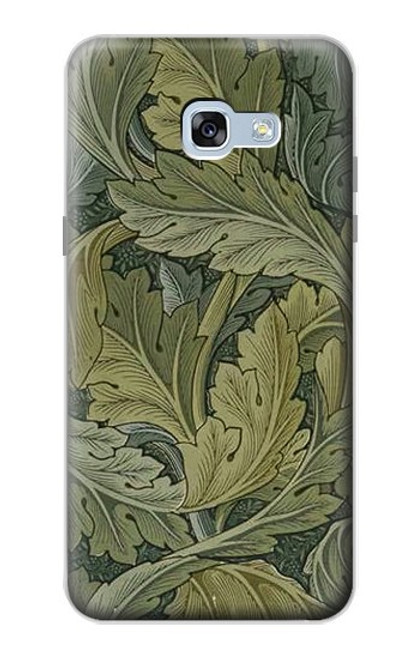 W3790 William Morris Acanthus Leaves Funda Carcasa Case y Caso Del Tirón Funda para Samsung Galaxy A5 (2017)