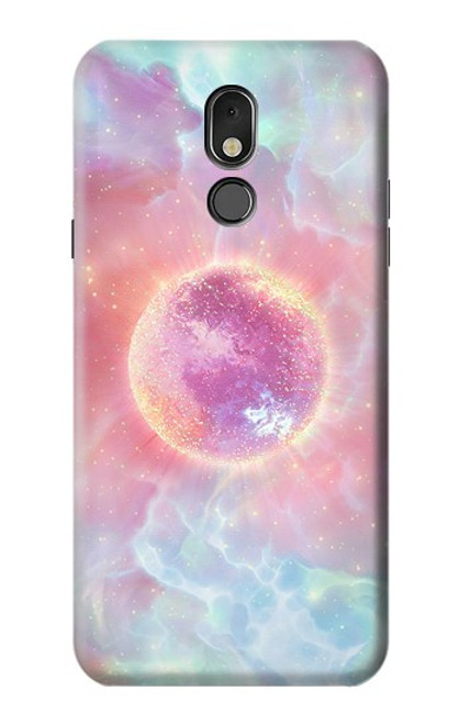 W3709 Pink Galaxy Funda Carcasa Case y Caso Del Tirón Funda para LG Stylo 5