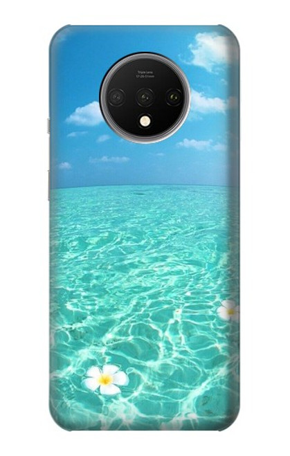 W3720 Summer Ocean Beach Funda Carcasa Case y Caso Del Tirón Funda para OnePlus 7T