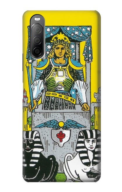 W3739 Tarot Card The Chariot Funda Carcasa Case y Caso Del Tirón Funda para Sony Xperia 10 II