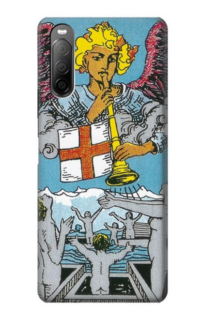 W3743 Tarot Card The Judgement Funda Carcasa Case y Caso Del Tirón Funda para Sony Xperia 10 II