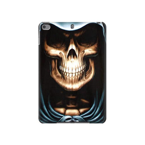 W0225 Skull Grim Reaper Funda Carcasa Case para iPad mini 4, iPad mini 5, iPad mini 5 (2019)