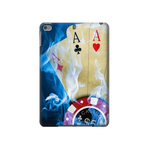 W0348 Casino Funda Carcasa Case para iPad mini 4, iPad mini 5, iPad mini 5 (2019)