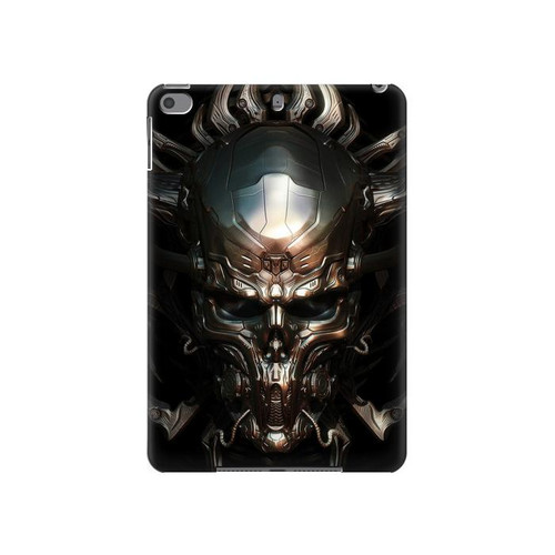 W1027 Hardcore Metal Skull Funda Carcasa Case para iPad mini 4, iPad mini 5, iPad mini 5 (2019)