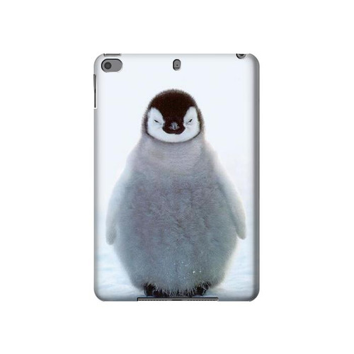 W1075 Penguin Ice Funda Carcasa Case para iPad mini 4, iPad mini 5, iPad mini 5 (2019)