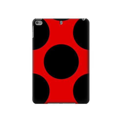 W1829 Ladybugs Dot Pattern Funda Carcasa Case para iPad mini 4, iPad mini 5, iPad mini 5 (2019)