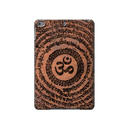 W2874 Om Symbol Tattoo Funda Carcasa Case para iPad mini 4, iPad mini 5, iPad mini 5 (2019)