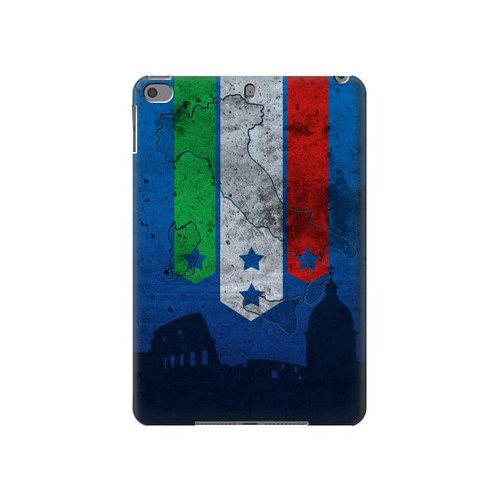 W2983 Italy Football Soccer Funda Carcasa Case para iPad mini 4, iPad mini 5, iPad mini 5 (2019)