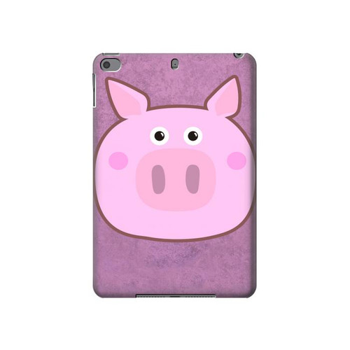 W3269 Pig Cartoon Funda Carcasa Case para iPad mini 4, iPad mini 5, iPad mini 5 (2019)