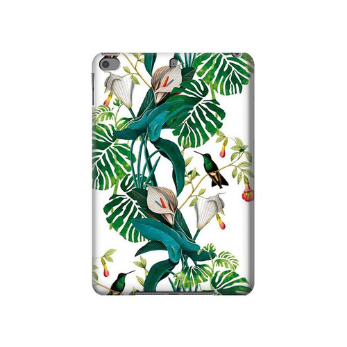 W3697 Leaf Life Birds Funda Carcasa Case para iPad mini 4, iPad mini 5, iPad mini 5 (2019)