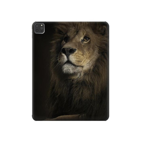 W0472 Lion Funda Carcasa Case para iPad Pro 11 (2021,2020,2018, 3rd, 2nd, 1st)