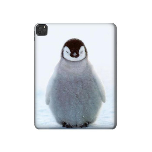 W1075 Penguin Ice Funda Carcasa Case para iPad Pro 11 (2021,2020,2018, 3rd, 2nd, 1st)