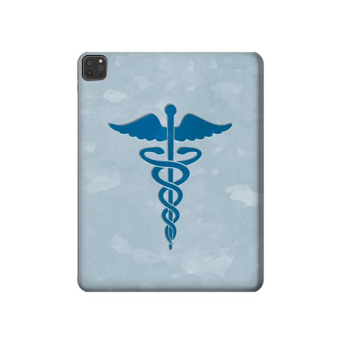 W2815 Medical Symbol Funda Carcasa Case para iPad Pro 11 (2021,2020,2018, 3rd, 2nd, 1st)