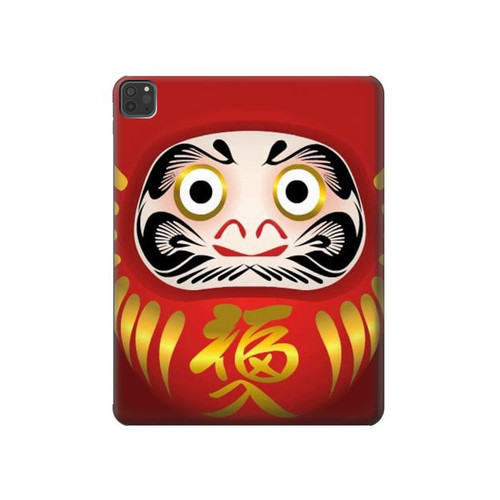 W2839 Japan Daruma Doll Funda Carcasa Case para iPad Pro 11 (2021,2020,2018, 3rd, 2nd, 1st)