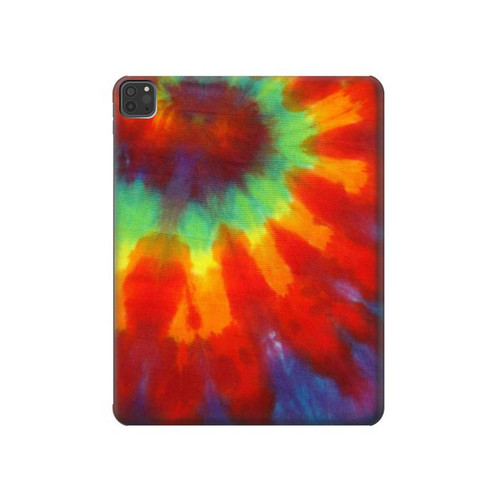 W2985 Colorful Tie Dye Texture Funda Carcasa Case para iPad Pro 11 (2021,2020,2018, 3rd, 2nd, 1st)