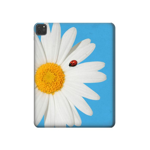 W3043 Vintage Daisy Lady Bug Funda Carcasa Case para iPad Pro 11 (2021,2020,2018, 3rd, 2nd, 1st)