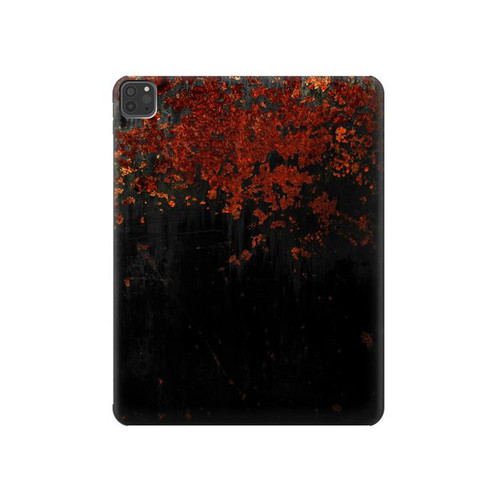 W3071 Rusted Metal Texture Graphic Funda Carcasa Case para iPad Pro 11 (2021,2020,2018, 3rd, 2nd, 1st)