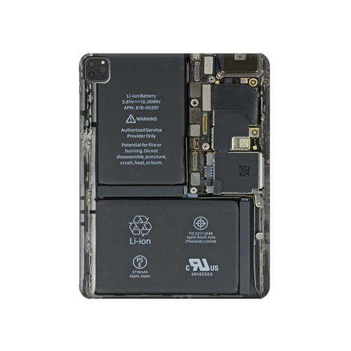 W3467 Inside Mobile Phone Graphic Funda Carcasa Case para iPad Pro 11 (2021,2020,2018, 3rd, 2nd, 1st)