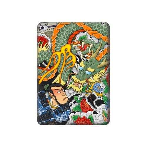 W0454 Japan Tattoo Funda Carcasa Case para iPad Pro 12.9 (2015,2017)