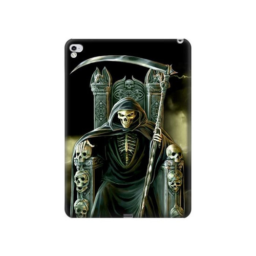 W1024 Grim Reaper Skeleton King Funda Carcasa Case para iPad Pro 12.9 (2015,2017)