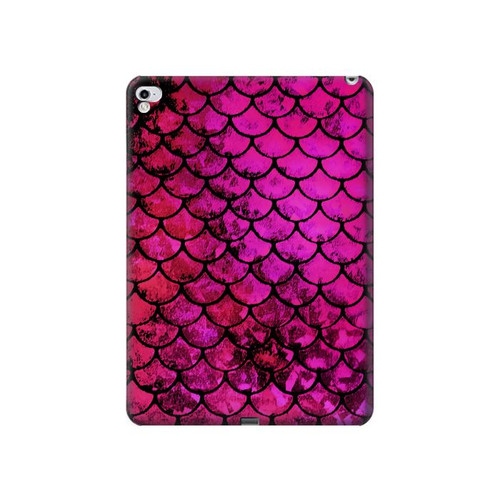 W3051 Pink Mermaid Fish Scale Funda Carcasa Case para iPad Pro 12.9 (2015,2017)