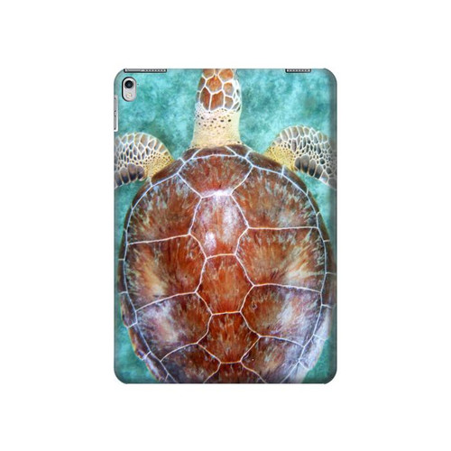 W1424 Sea Turtle Funda Carcasa Case para iPad Air 2, iPad 9.7 (2017,2018), iPad 6, iPad 5