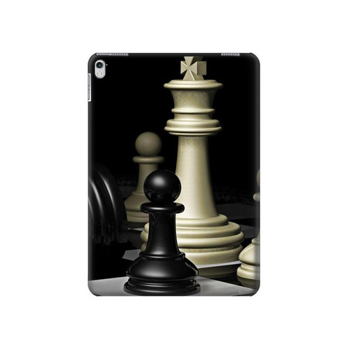 W2262 Chess King Funda Carcasa Case para iPad Air 2, iPad 9.7 (2017,2018), iPad 6, iPad 5