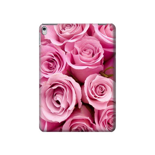 W2943 Pink Rose Tablet Funda Carcasa Case para iPad Air 2, iPad 9.7 (2017,2018), iPad 6, iPad 5