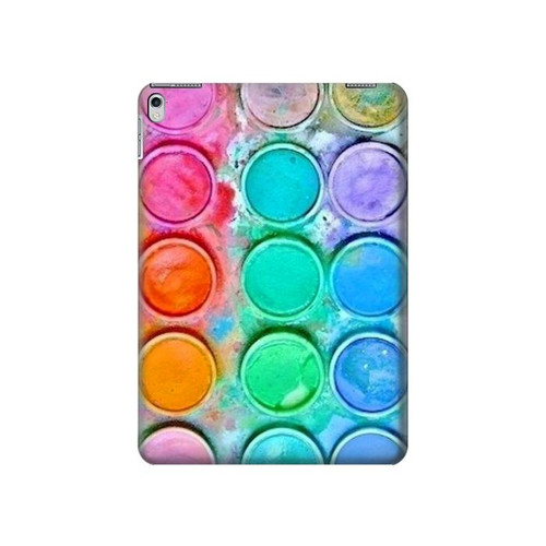 W3235 Watercolor Mixing Tablet Funda Carcasa Case para iPad Air 2, iPad 9.7 (2017,2018), iPad 6, iPad 5