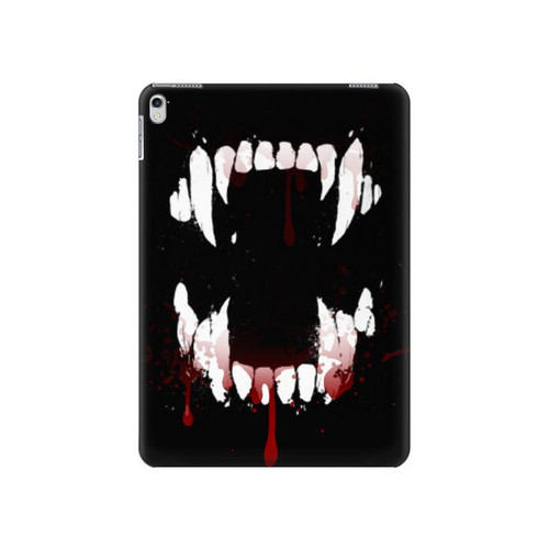 W3527 Vampire Teeth Bloodstain Tablet Funda Carcasa Case para iPad Air 2, iPad 9.7 (2017,2018), iPad 6, iPad 5