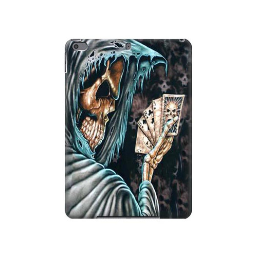 W0748 Grim Reaper Death Poker Tablet Funda Carcasa Case para iPad Pro 10.5, iPad Air (2019, 3rd)