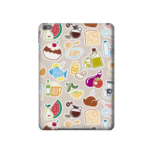 W2321 Food and Drink Seamless Tablet Funda Carcasa Case para iPad Pro 10.5, iPad Air (2019, 3rd)