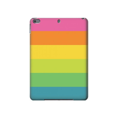 W2363 Rainbow Pattern Tablet Funda Carcasa Case para iPad Pro 10.5, iPad Air (2019, 3rd)