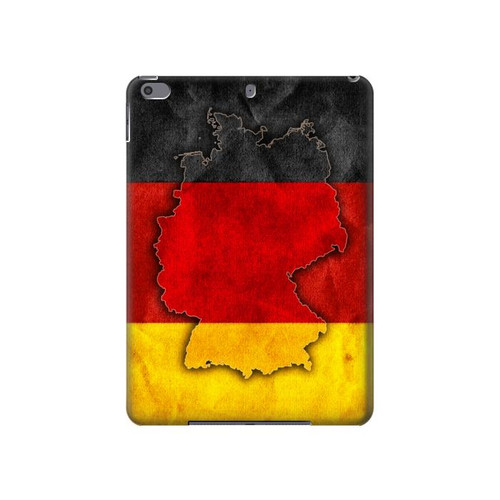 W2935 Germany Flag Map Tablet Funda Carcasa Case para iPad Pro 10.5, iPad Air (2019, 3rd)