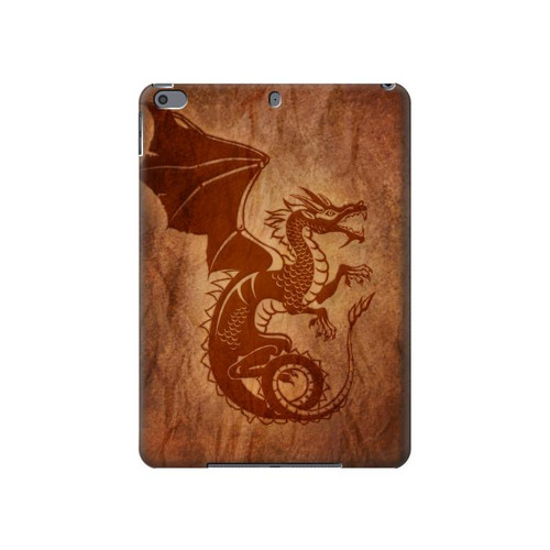 W3086 Red Dragon Tattoo Tablet Funda Carcasa Case para iPad Pro 10.5, iPad Air (2019, 3rd)