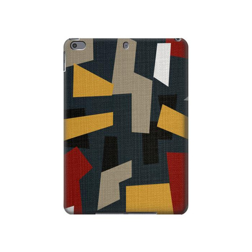 W3386 Abstract Fabric Texture Tablet Funda Carcasa Case para iPad Pro 10.5, iPad Air (2019, 3rd)