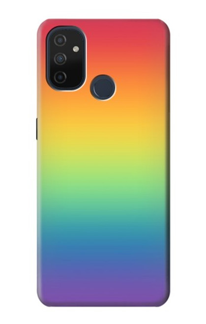 W3698 LGBT Gradient Pride Flag Funda Carcasa Case y Caso Del Tirón Funda para OnePlus Nord N100