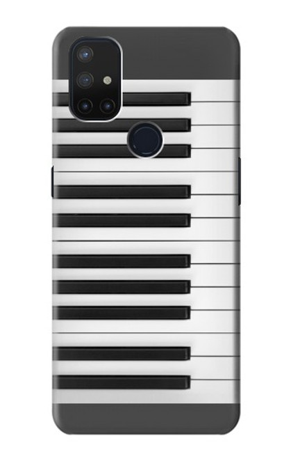 W2082 One Octave Piano Funda Carcasa Case y Caso Del Tirón Funda para OnePlus Nord N10 5G