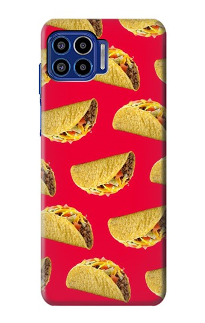 W3755 Mexican Taco Tacos Funda Carcasa Case y Caso Del Tirón Funda para Motorola One 5G