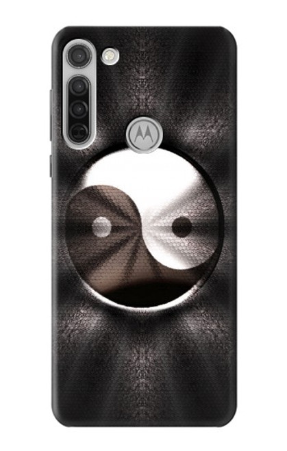 W3241 Yin Yang Symbol Funda Carcasa Case y Caso Del Tirón Funda para Motorola Moto G8