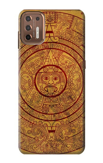 W0692 Mayan Calendar Funda Carcasa Case y Caso Del Tirón Funda para Motorola Moto G9 Plus