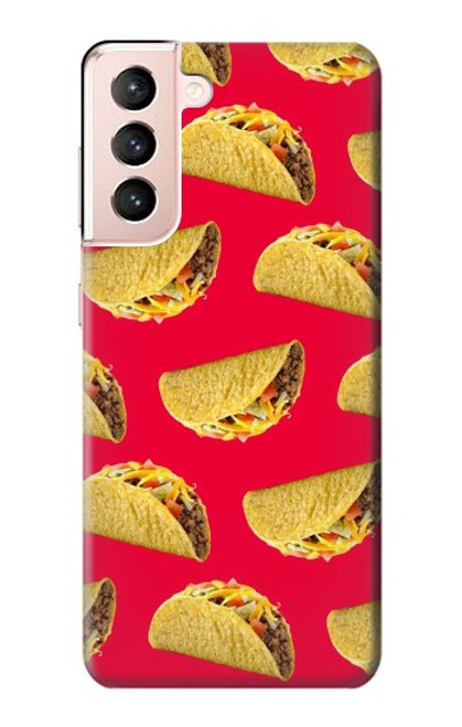 W3755 Mexican Taco Tacos Funda Carcasa Case y Caso Del Tirón Funda para Samsung Galaxy S21 5G