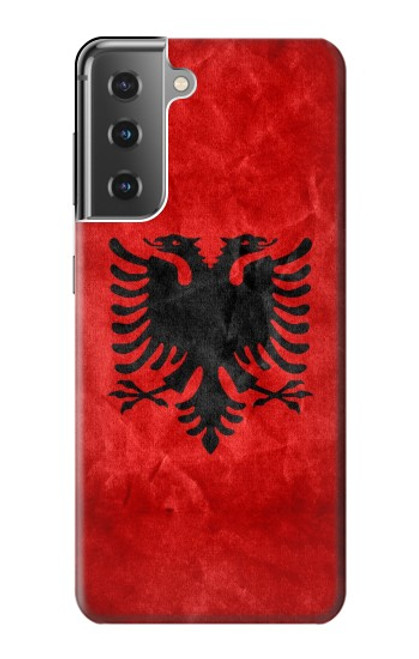 W2982 Albania Football Soccer Funda Carcasa Case y Caso Del Tirón Funda para Samsung Galaxy S21 Plus 5G, Galaxy S21+ 5G