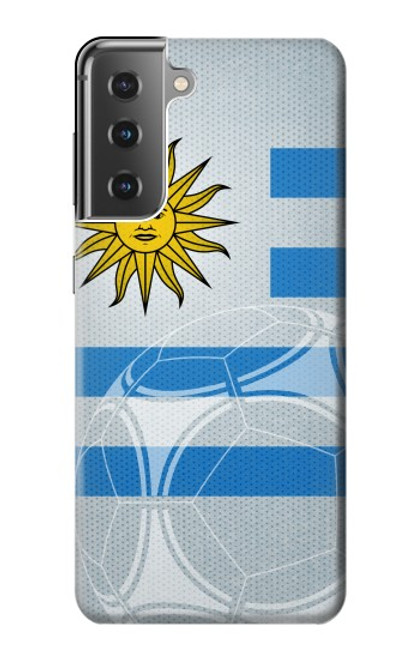 W2995 Uruguay Football Soccer Funda Carcasa Case y Caso Del Tirón Funda para Samsung Galaxy S21 Plus 5G, Galaxy S21+ 5G