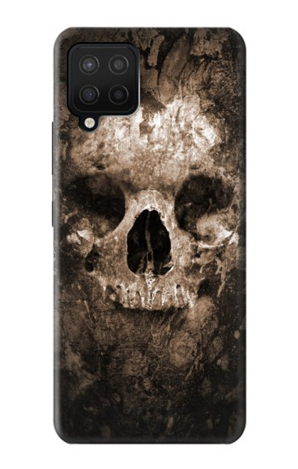 W0552 Skull Funda Carcasa Case y Caso Del Tirón Funda para Samsung Galaxy A12